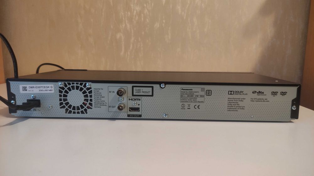 Nagrywarka DVD - Panasonic DMR-EX97CEG-K - Świetny Stan