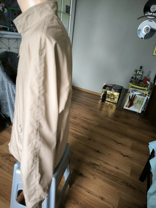 Wrangler Harrington Jacket szwedka L kurtka męska beż Made in Italy vi