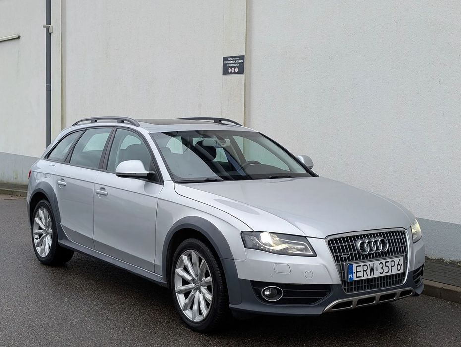 Audi A4 Allroad 3.0 TDI Quattro 240KM Automat Bardzo zadbany Światła LED Alcantara MMI