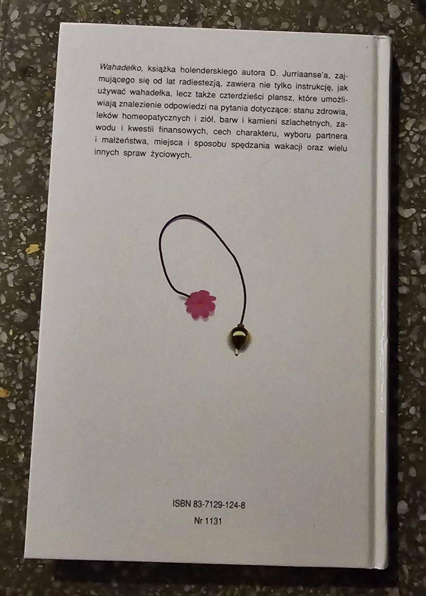 Wahadełko. Instrukcja użycia. D. Jurriaanse OKAZJA *