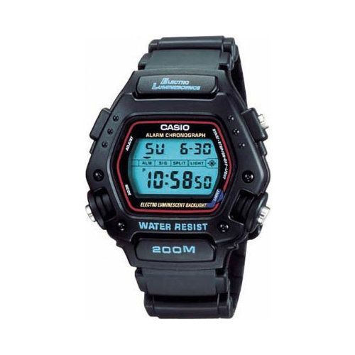 ОРИГІНАЛ|НОВИЙ:Чоловічий спортивний годинник Casio DW-290-1V.Гарантія!