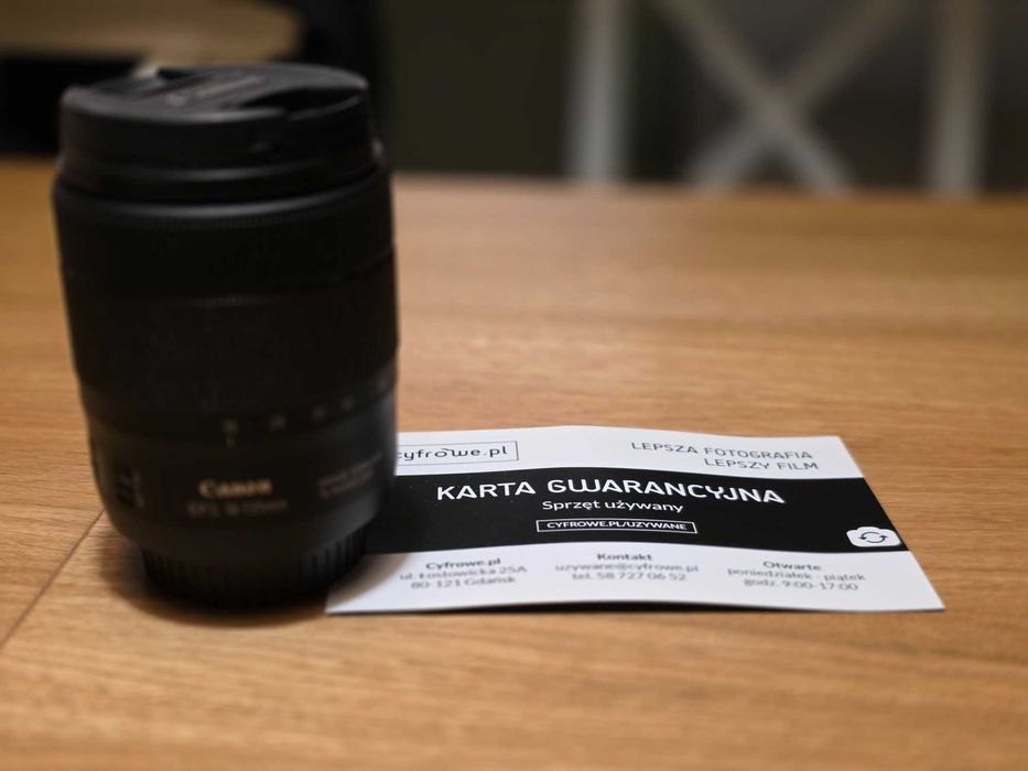 Obiektyw Canon 18-135 mm IS USM Nano EF-S gwarancja 03.2026 najtaniej