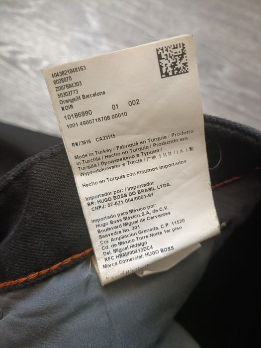 Джинси Hugo Boss Orange24 Barcelona, оригінал