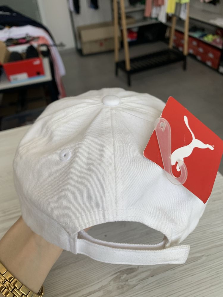 Бейс Puma кепка біла