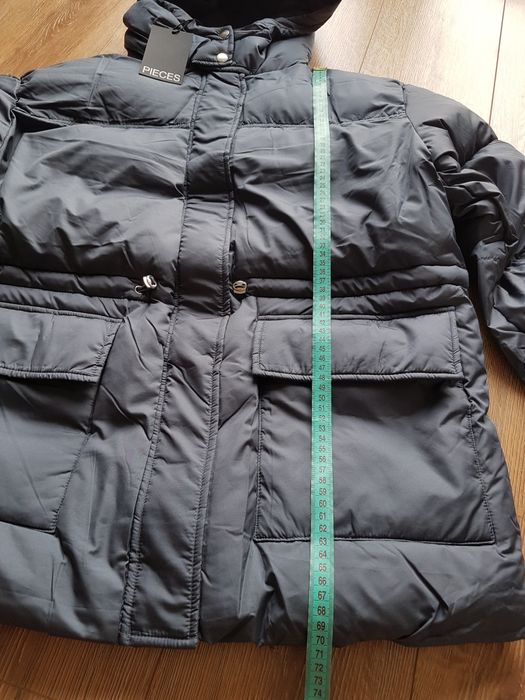 L 40 Pieces Louie puffer kurtka zimowa damska ciepła zimowa granatowa