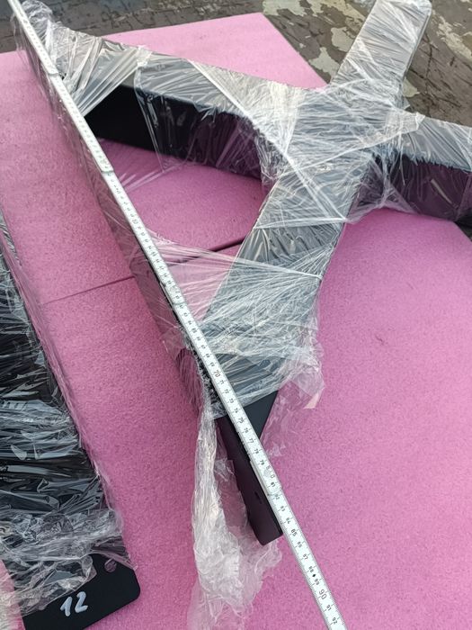 Nogi do stołu x profil 10x10cm h=73cm loft