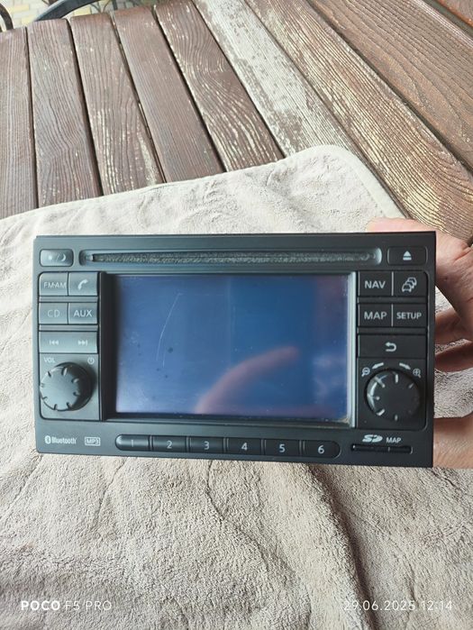 Магнитола штатна Blaupunkt Nissan Qashqai J10