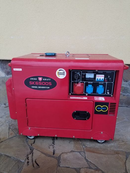 Генератор дизельний SWISS KRAFT SK6500S 6,5kW