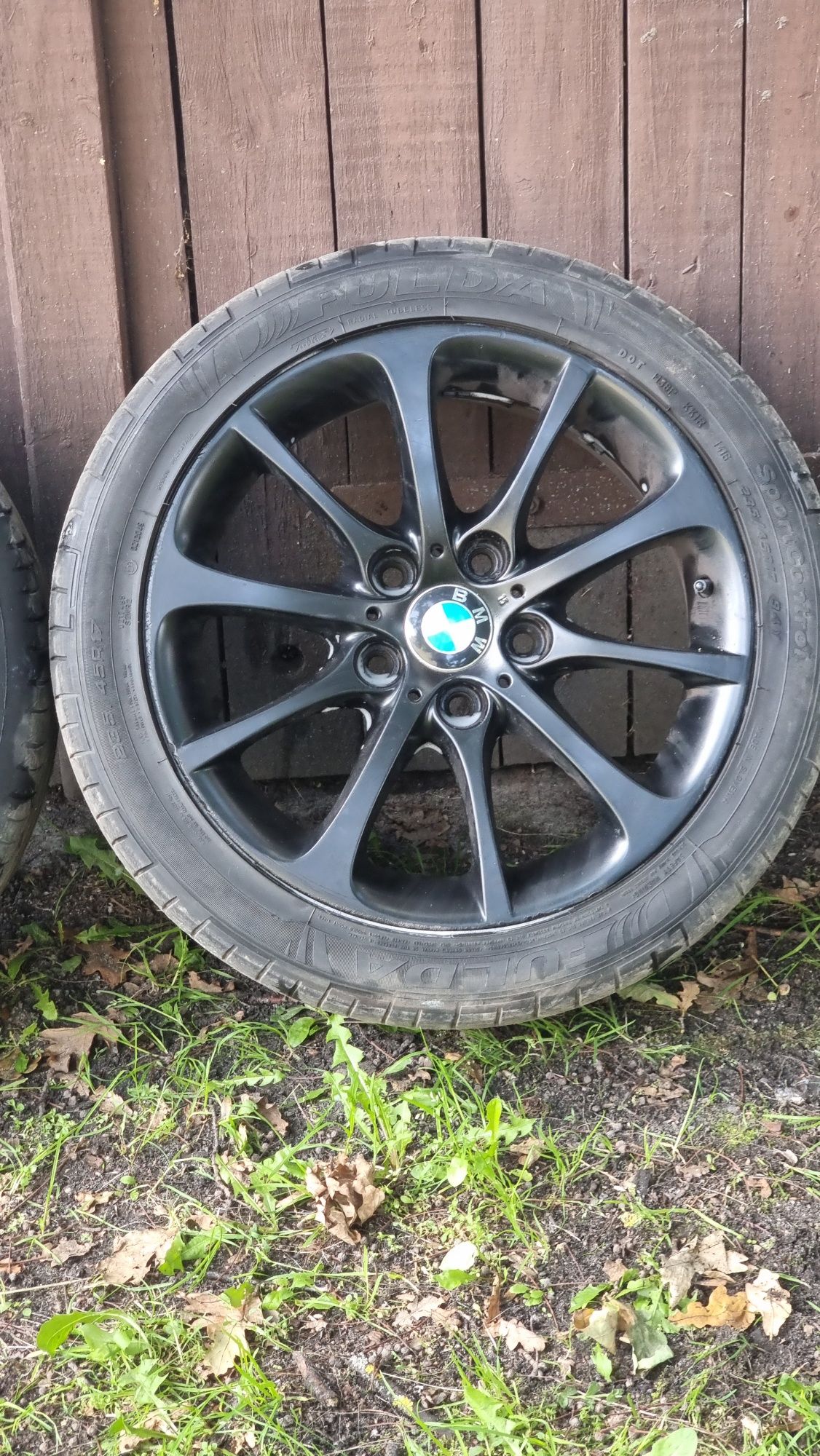 Czarne felgi BMW 17"