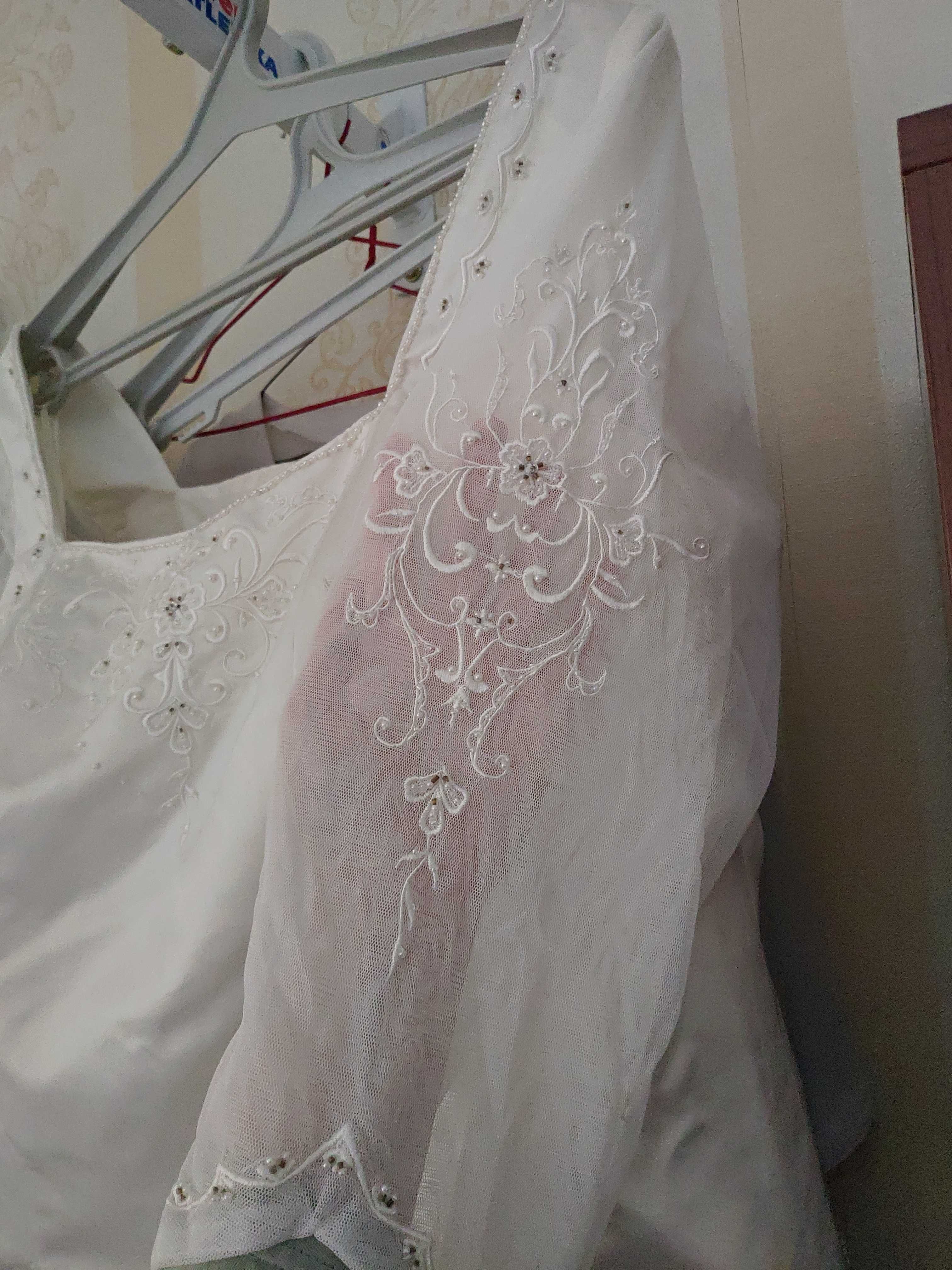 Весільне плаття (2 частини), розмір 56 (укр)