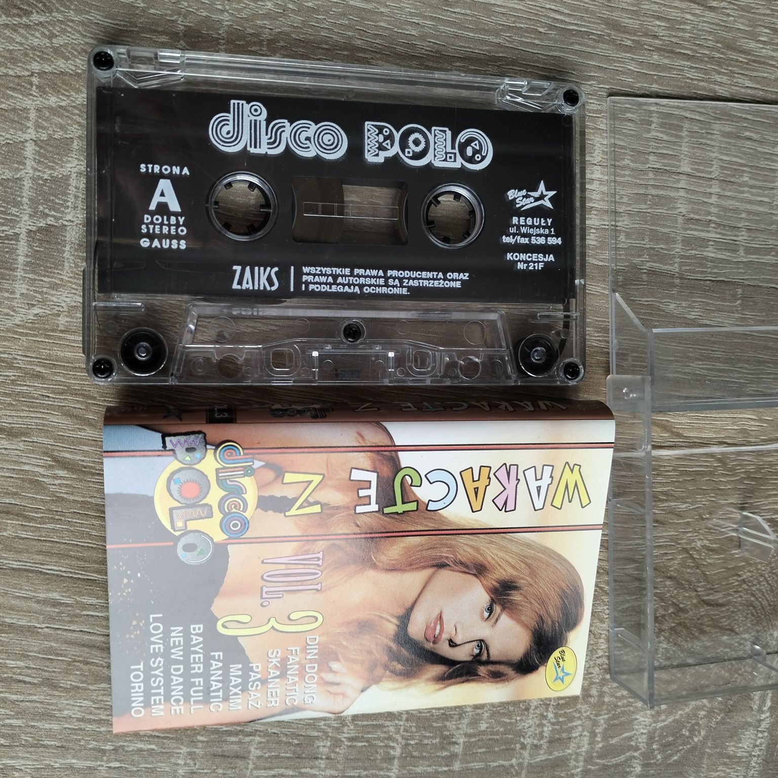 Kaseta magnetofonowa Wakacje z disco polo