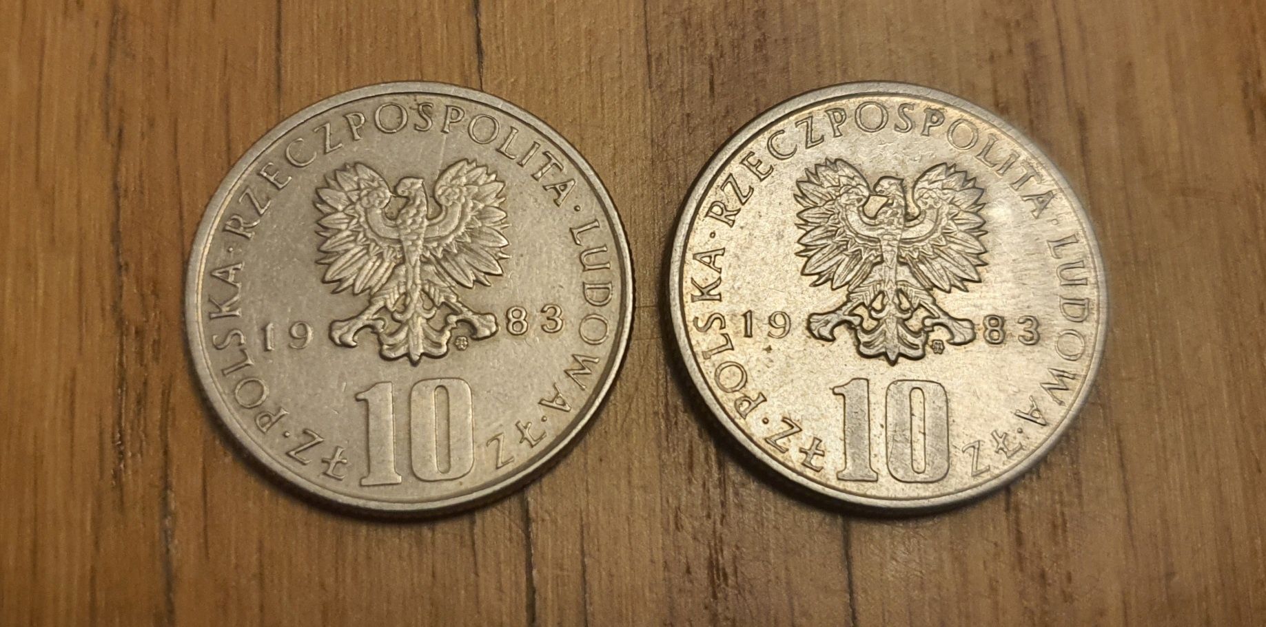 moneta PRL 10 złotych Bolesław Prus 1983 super stan