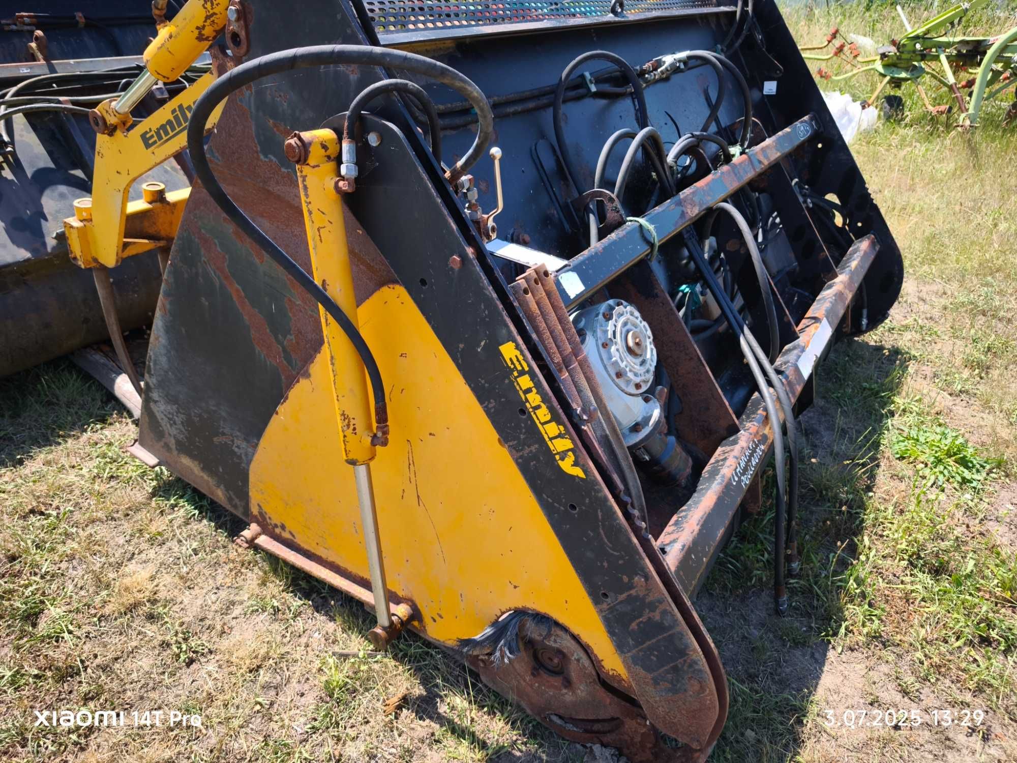 Łyżka do ładowarki JCB, łyżko-krokodyl, łyżka do zadawania paszy,3 m3,