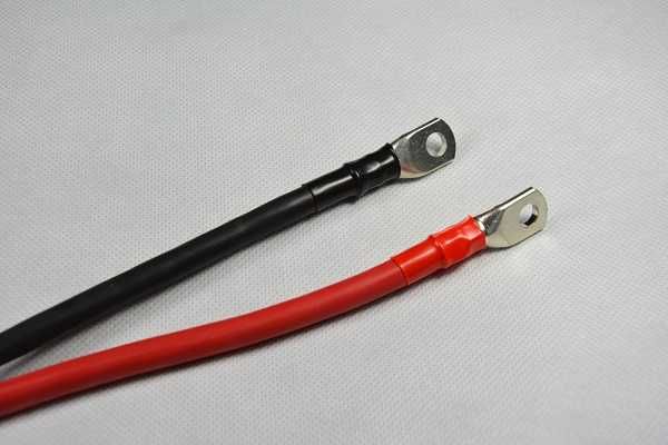 Kabel przewód do łączenia akumulatora 35mm2 35cm 2 szt M8 żelowy AGM