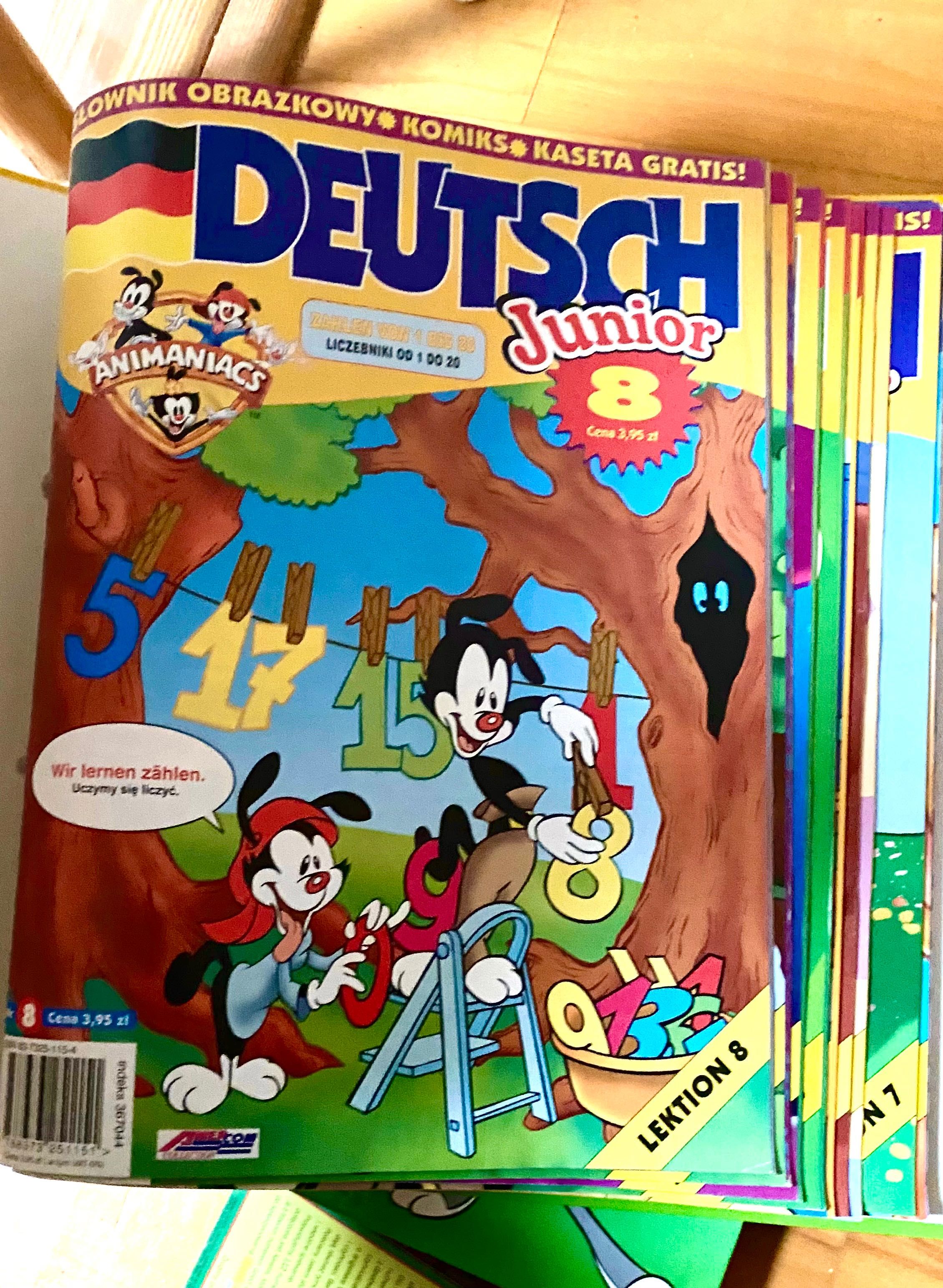 Animaniacs deutsch kasety plus zeszyty