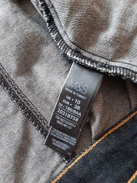 Nowa damska kurtka jeansowa granatowa Marks&Spencer rozm M