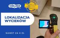 Lokalizacja wycieków wody Warszawa, wykrywanie przecieków OSUSZ.pl