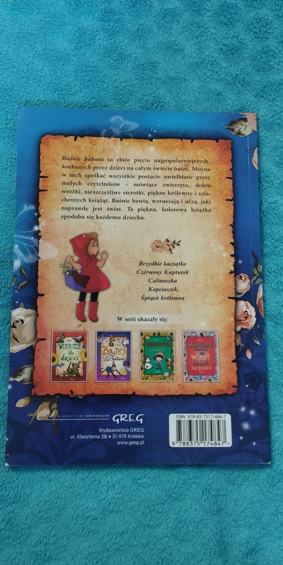 Książka „Baśnie babuni”