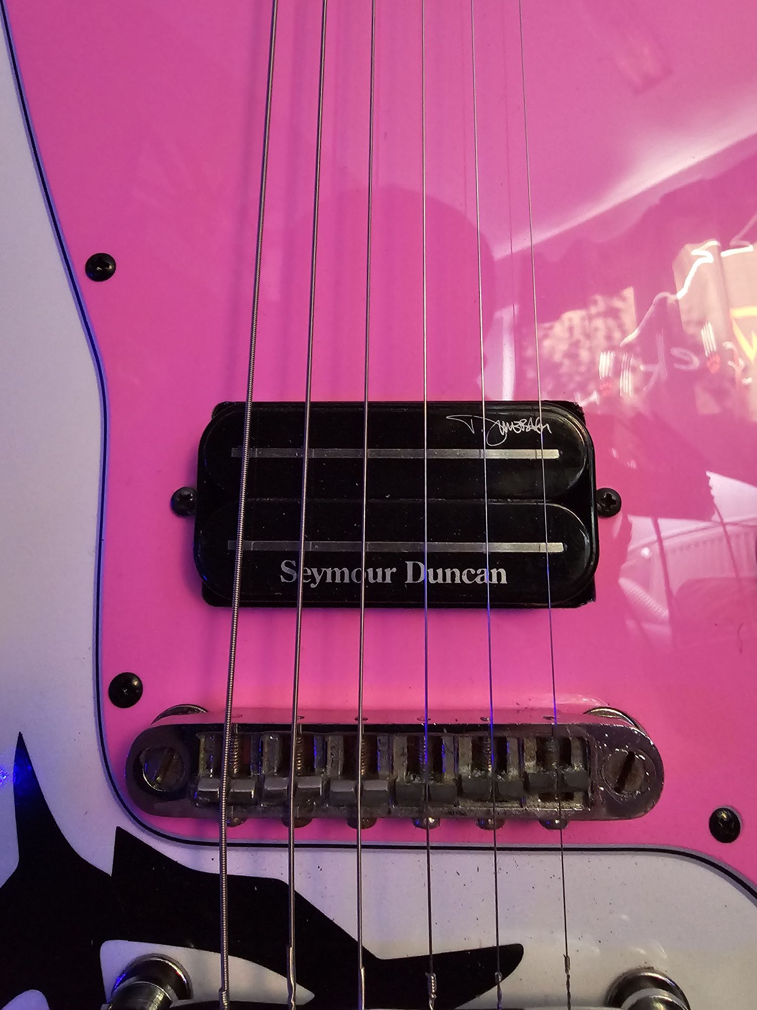 Gitara elektryczna offsetowa do punkrocka. Seymour Duncan SH-13 Dimeba