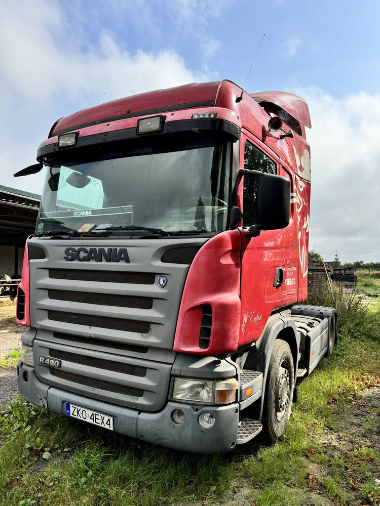 Scania R420 Highline Manual 2005 hydraulika