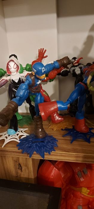 6x Avengers Marvel spoder man venom
