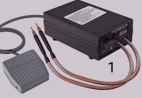 Точечна сварка для 18650 комплект расходников для сварки