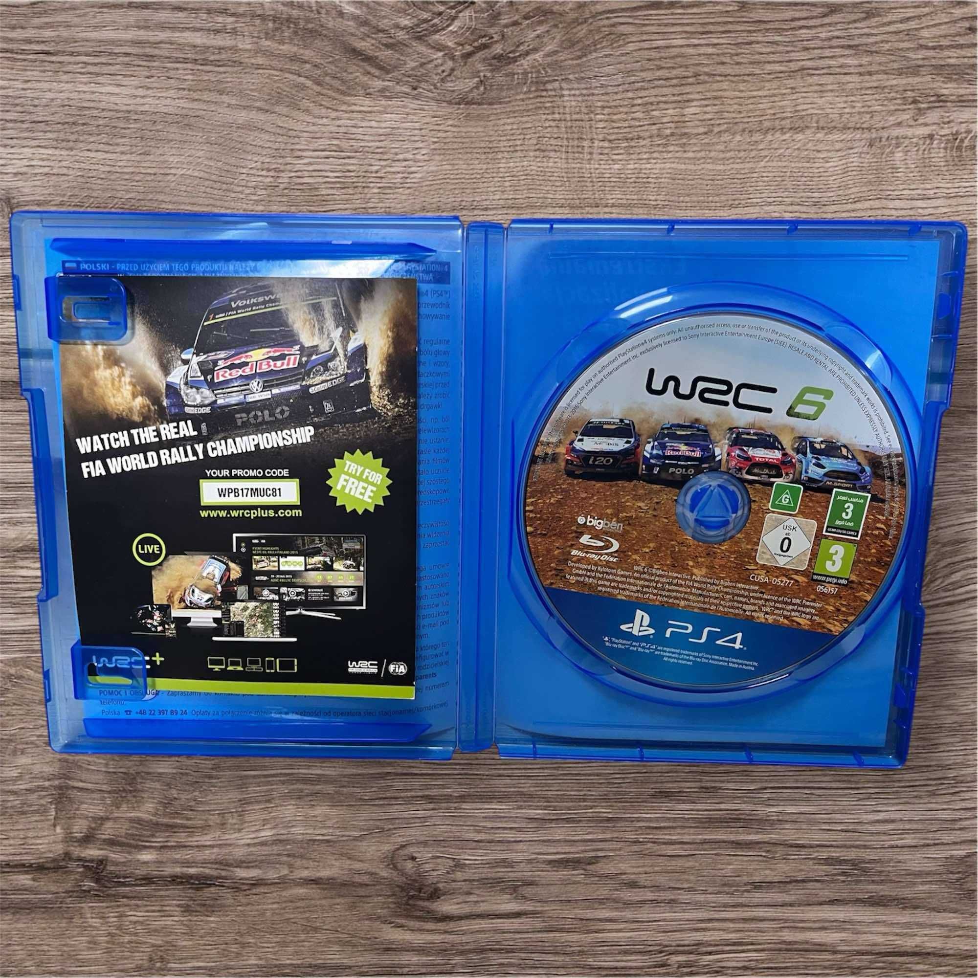 Gra PlayStation4 WRC6
