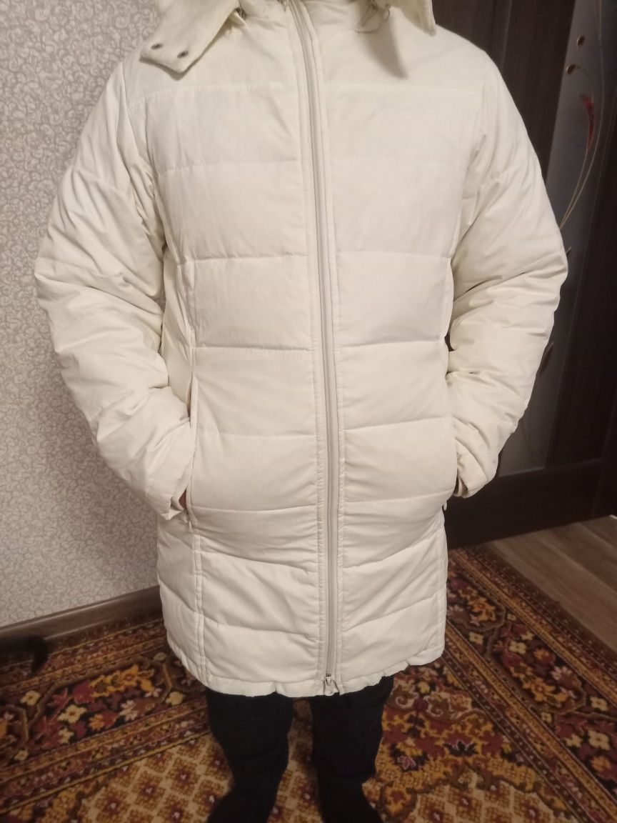 Пуховик зимовий на ріст 152-158
