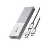 Obudowa ORICO M.2 NVMe SATA SSD z kablem 2 w 1 USB 3.2 Gen 2 typ C