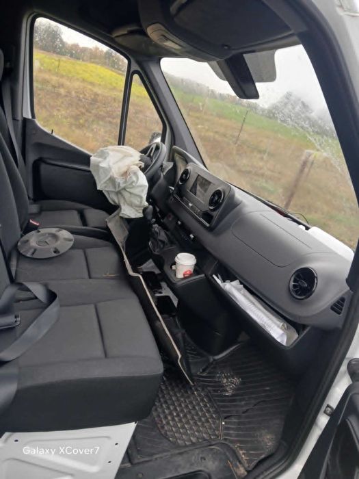 mercedes-benz sprinter 315 zabudowa chłodnicza zannoti uszkodzony