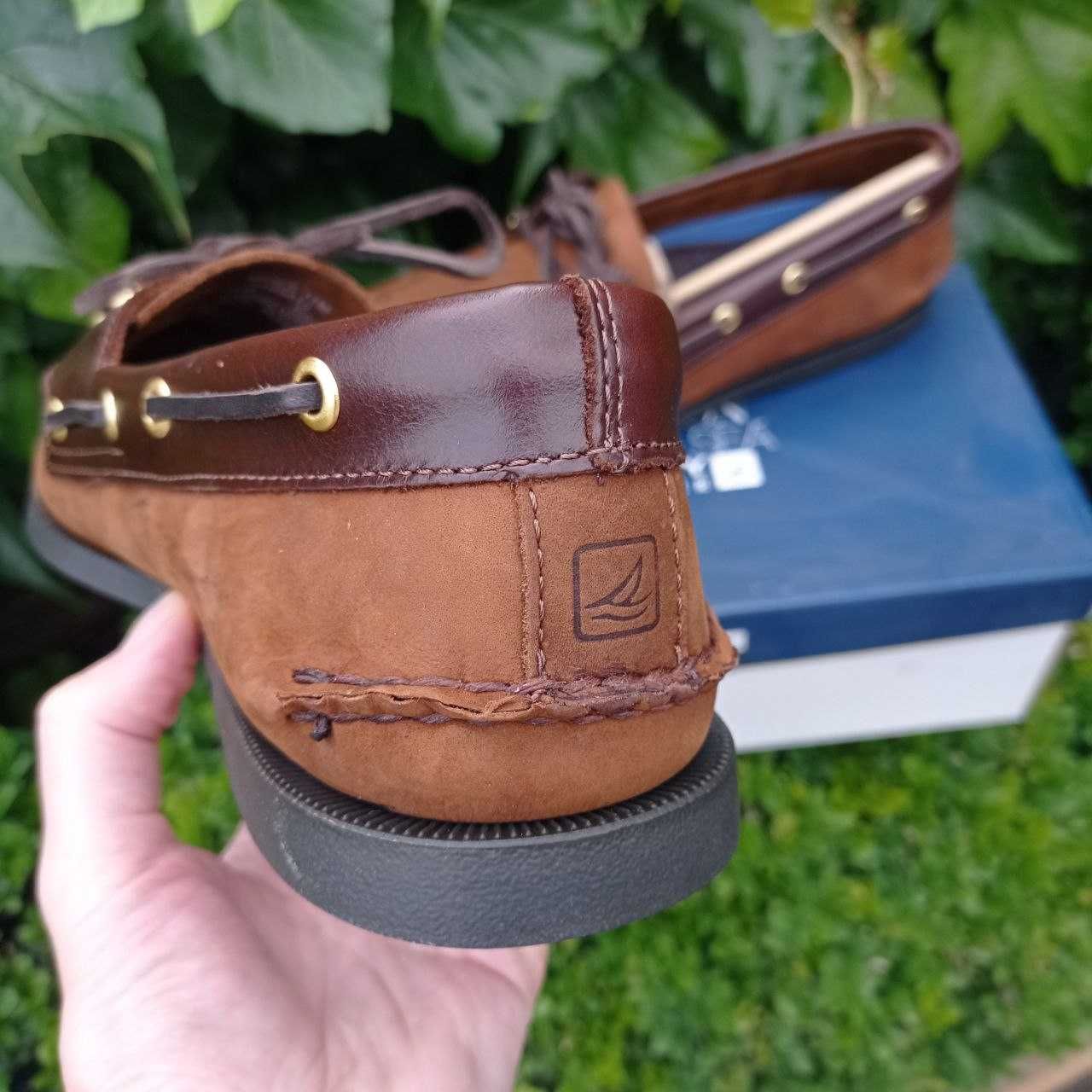 Мокасини топсайдери туфлі мокасіни Sperry Brown Buck 44.5 = 28.5см