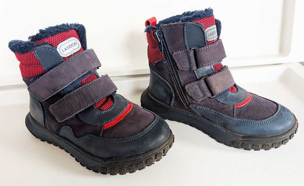 Buty Zimowe Dziecięce LASOCKI Skórzane (rozm.29, wkł. 18)