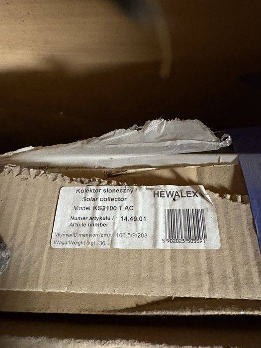 Kolektory słoneczne z baniakem