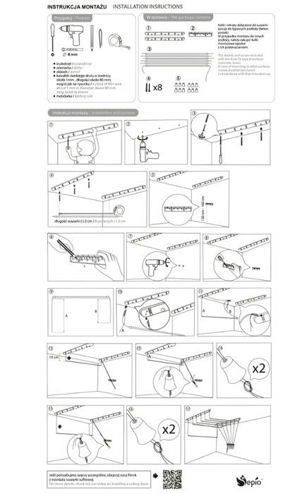 Nowa suszarka sufitowa