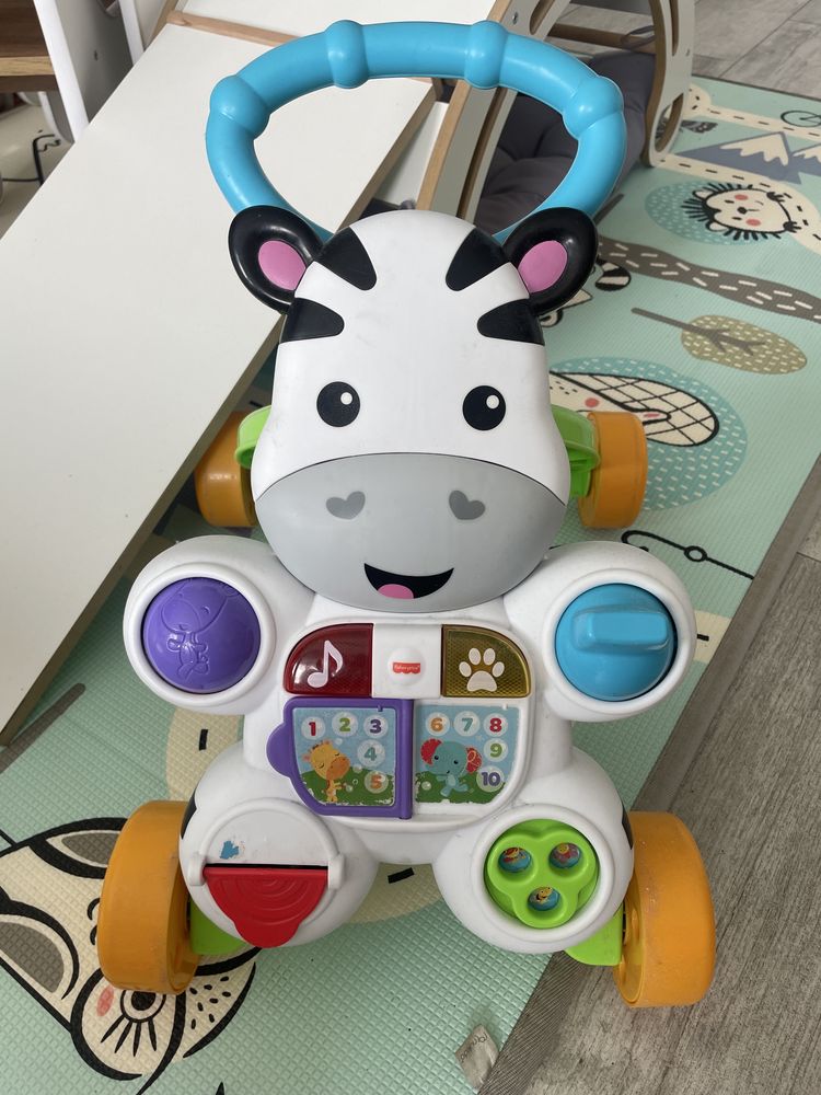 Chodzik fisher-price Zebra