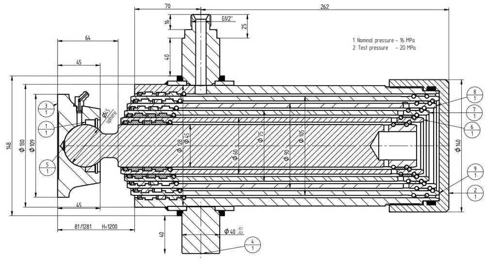 Zestaw hydrauliczny wywrotu na tył 3,6m siłownik 1200mm agregat 12V 8t