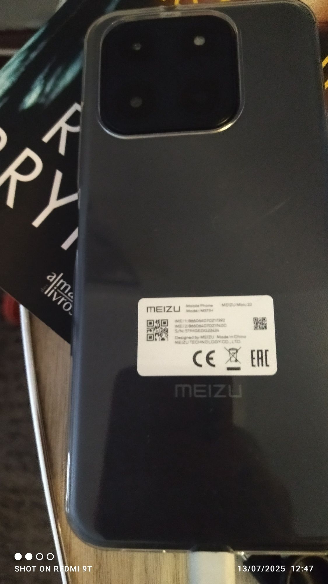 Meizu novo preto