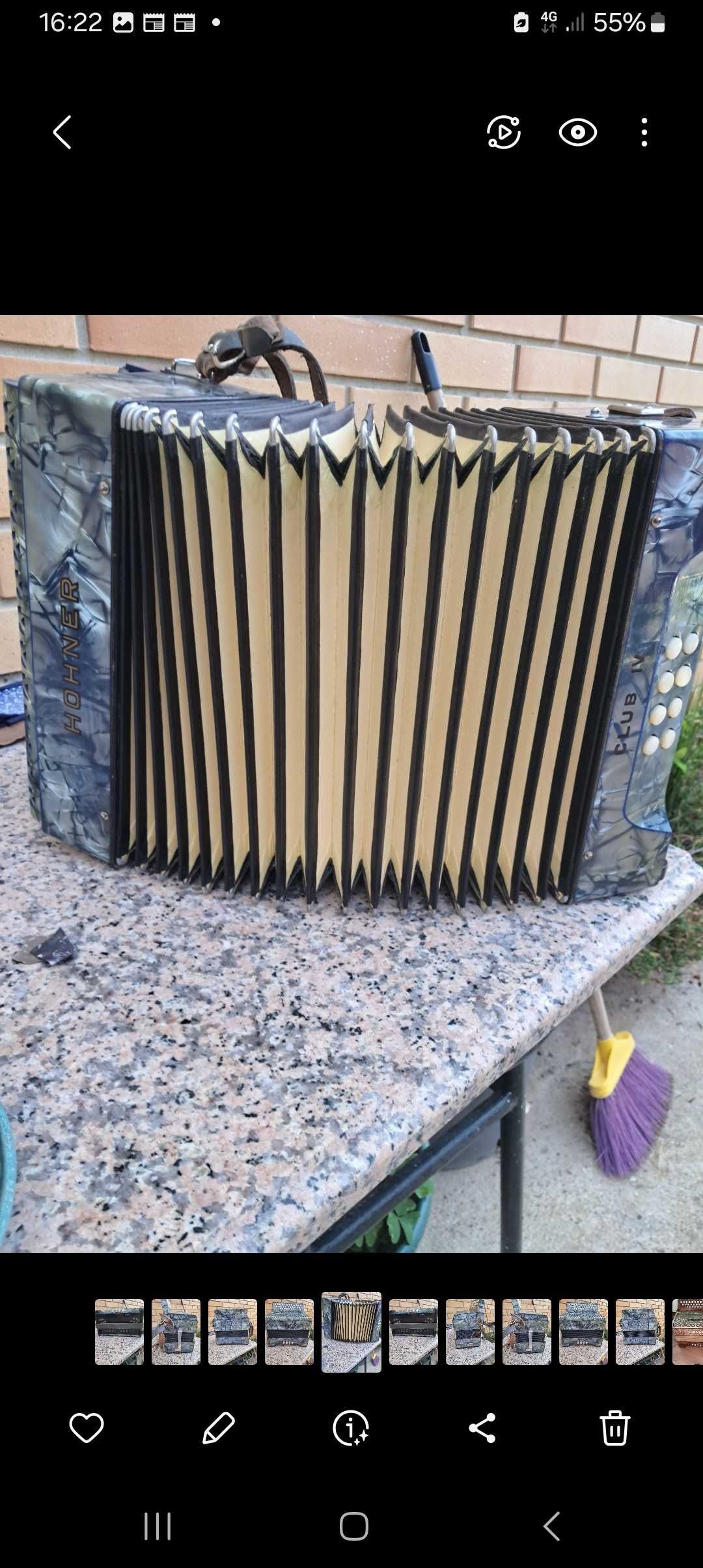 Concertinas usadas
