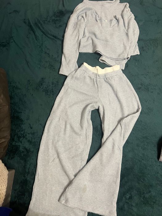 Костюм домашній, теплий, блакитний , розмір S