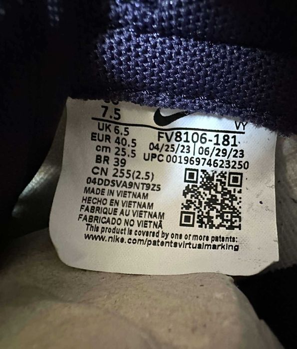 tenis Nike Dunk Low Retro tamanho 40,5 sapatilhas