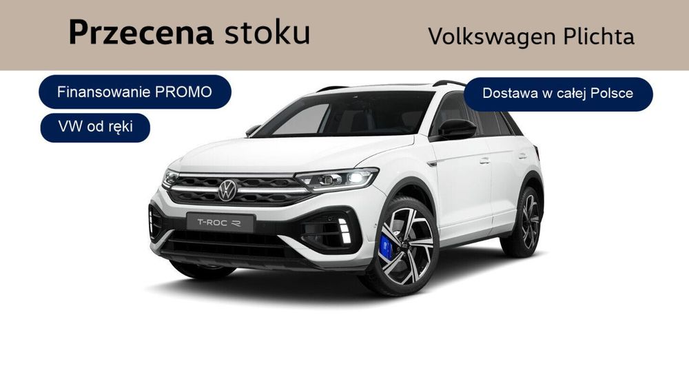 Volkswagen T-Roc OD RĘKI ! T-Roc R 2.0 TSI 4MOTION 221 kW / 300 KM