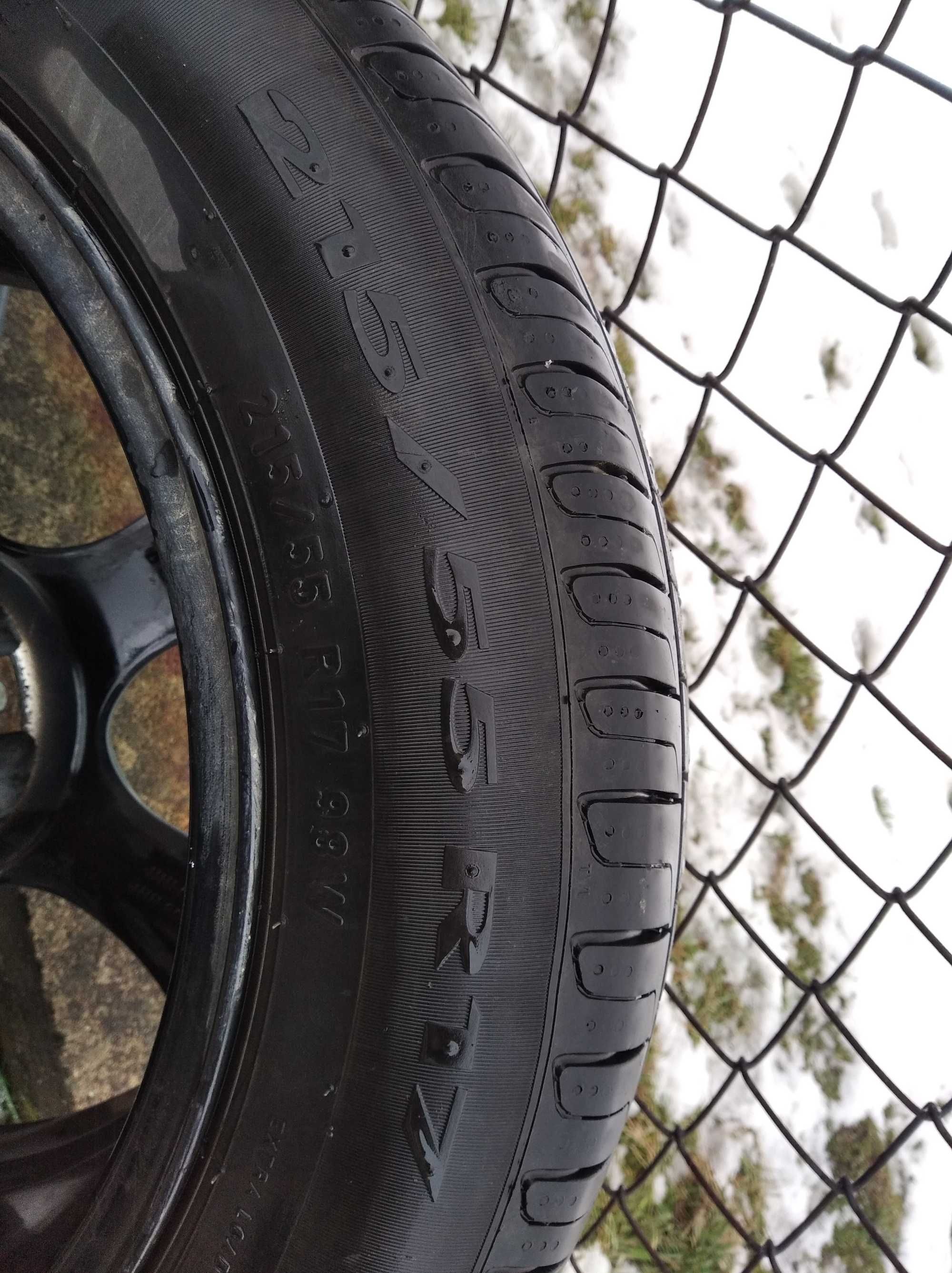 Felgi i opony R17 pirelli, hankok