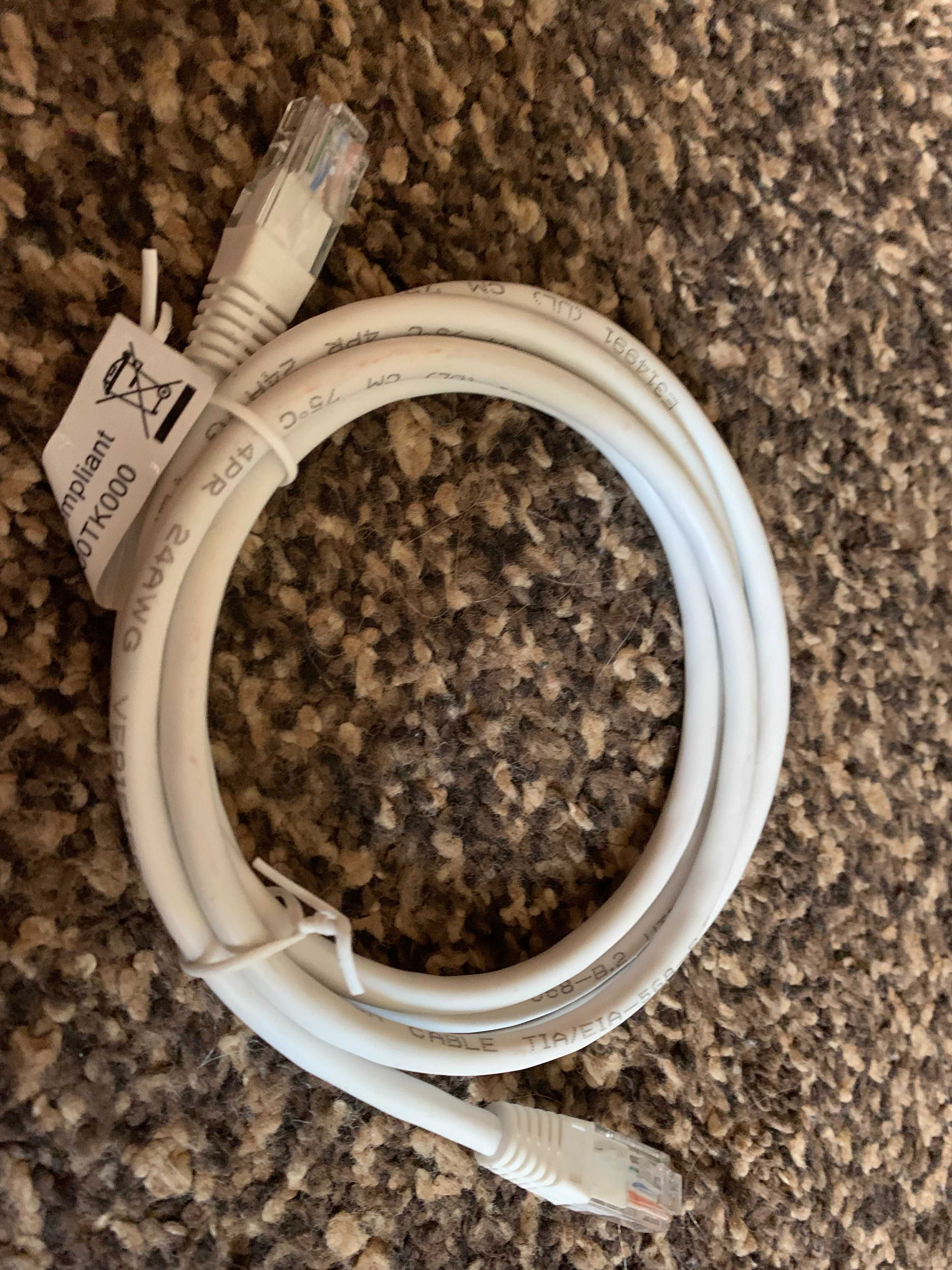 Kabel sieciowy RJ45 -Nowy 1.5 metra