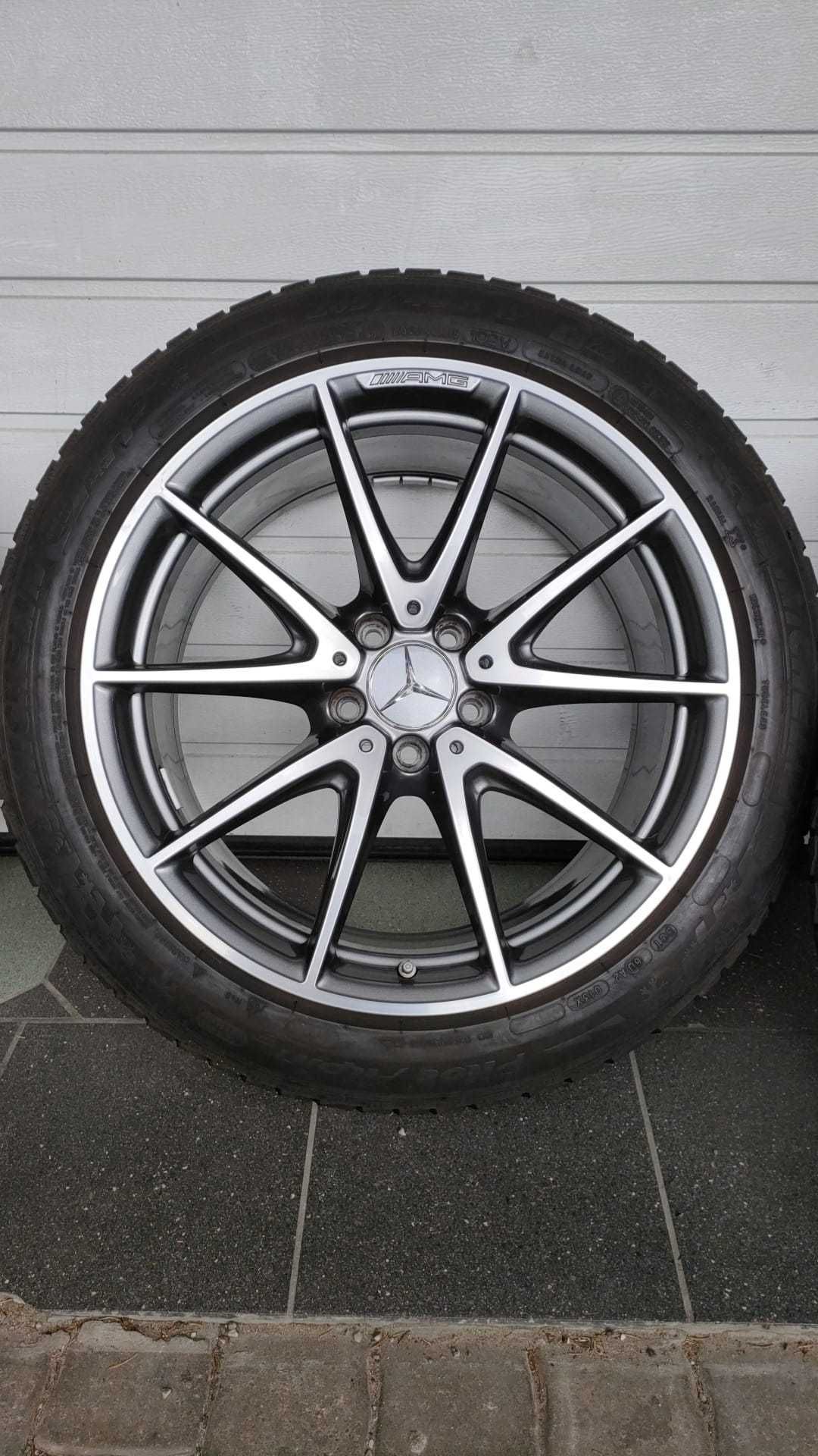 Koła Mercedes E-Klasa AMG 19'' 5x112 opony 265/40/19 TPMS OL1073