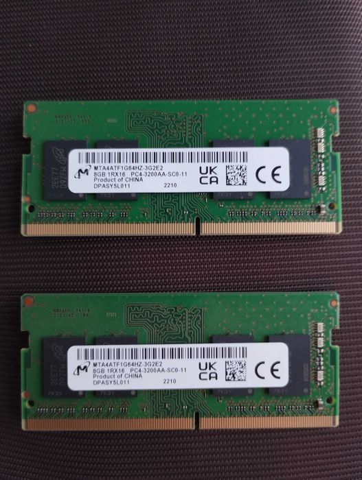 Оперативная память / DDR4 Micron / 16 GB /