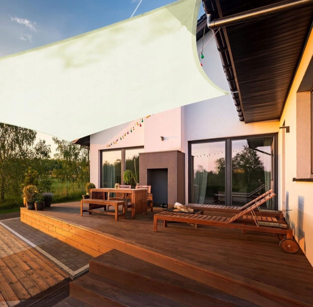 HAIKUS Żagiel Przeciwsłoneczny na balkon taras 4m x 4m