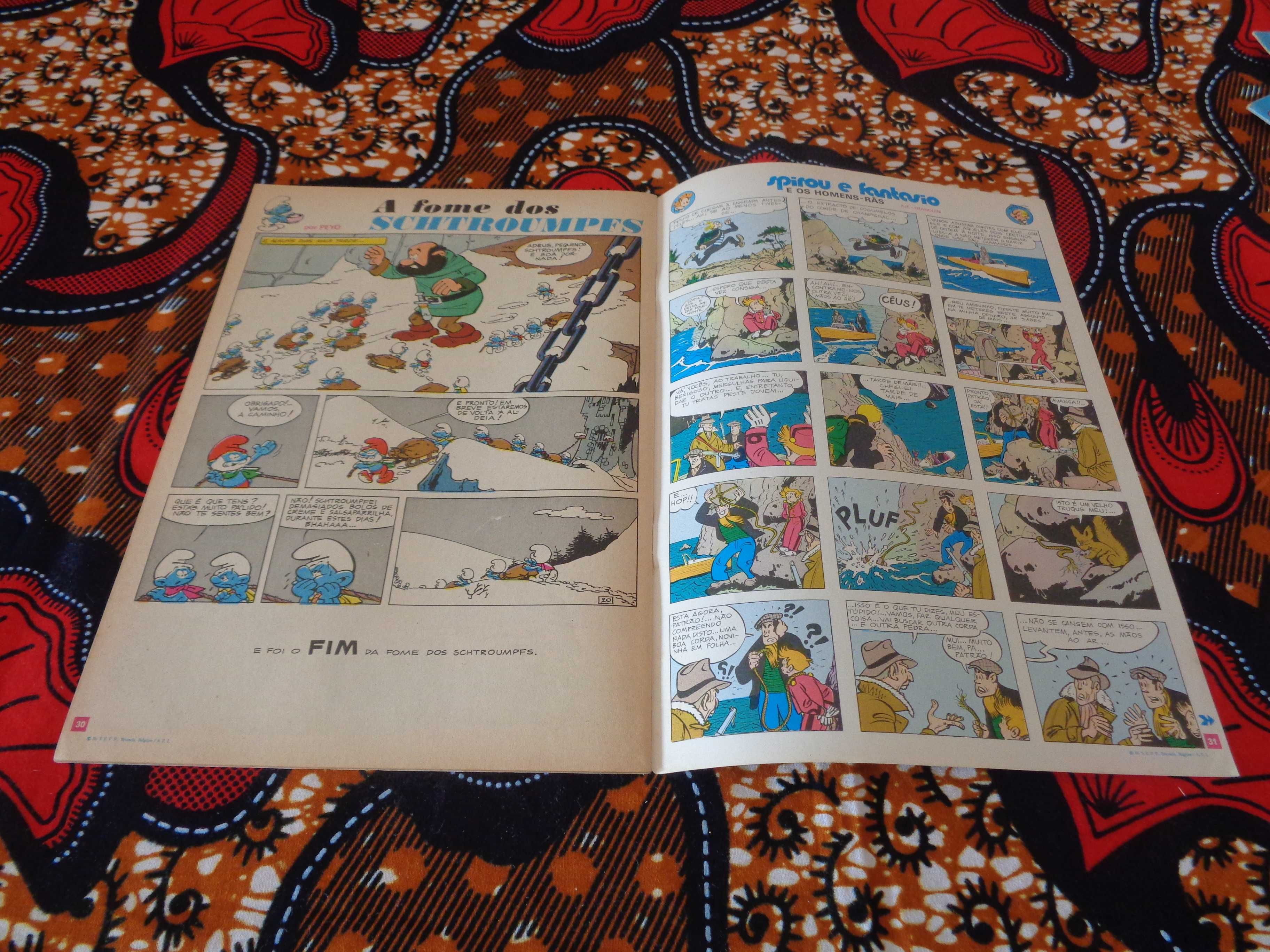 Pack Revista Spirou. 2ª Série. 7 Títulos. 1979. Portes Incluídos.