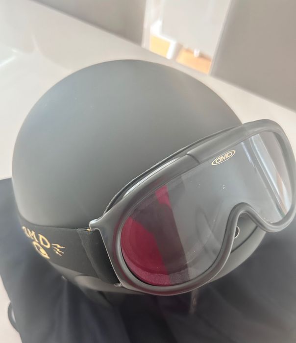 Capacete AMD vintage