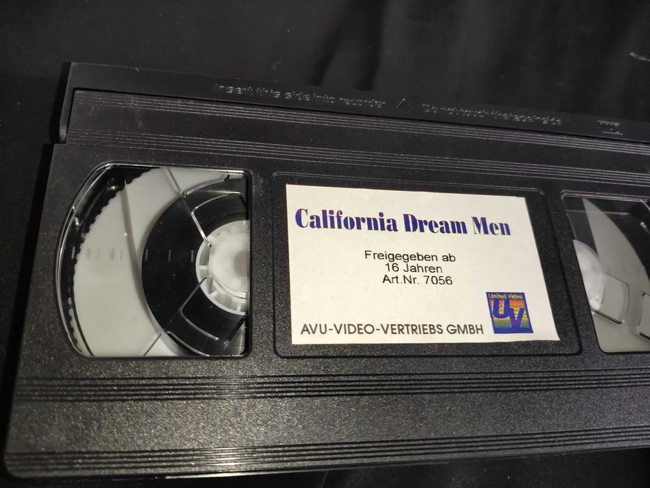 Видеокассета с записью. Актеры: California Dream Men