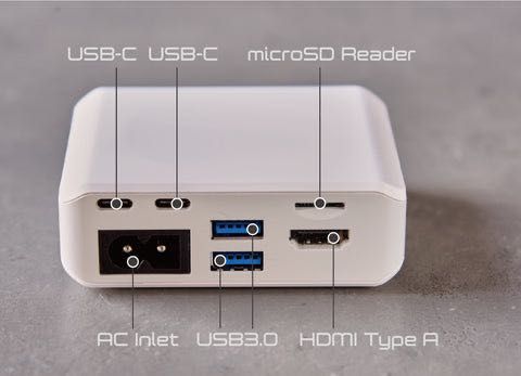 stacja dokujaca dock hub usb-c marble dcs1